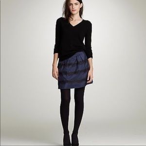 J. Crew silk and Tulle skirt